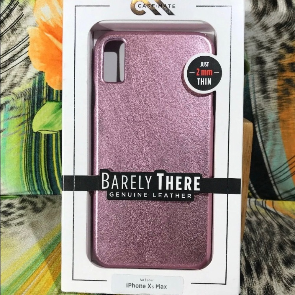 Case•Mate Apple iPhone Xs Max Barely There Leather